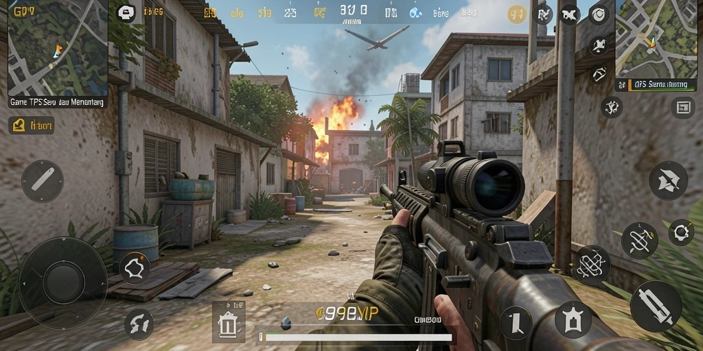Tampilan gameplay G9VIP yang menegangkan dan penuh aksi.