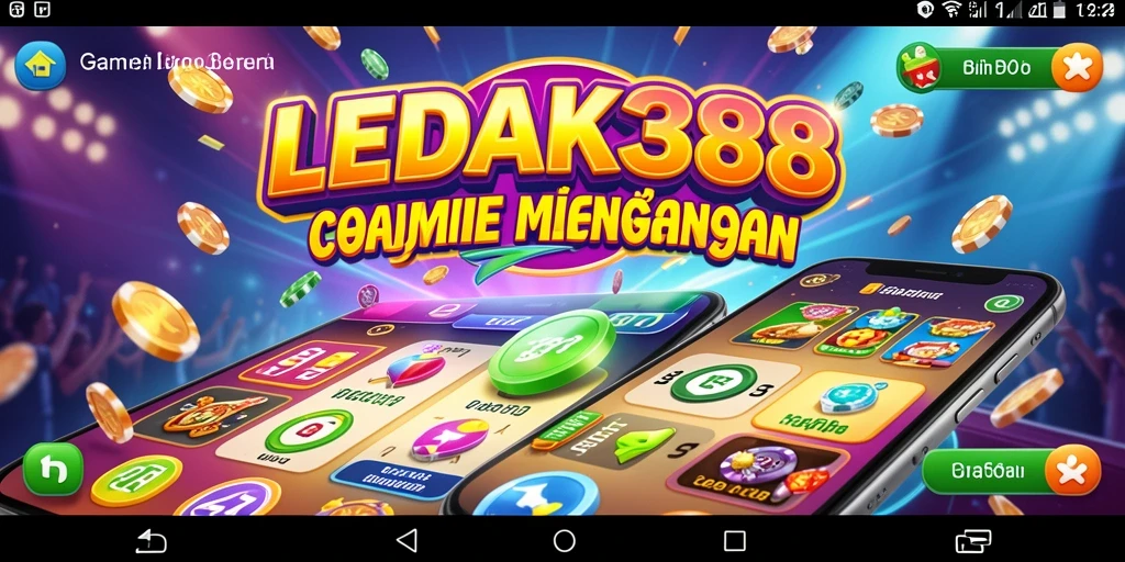 Tampilan permainan bingo yang menarik di LEDAK388.