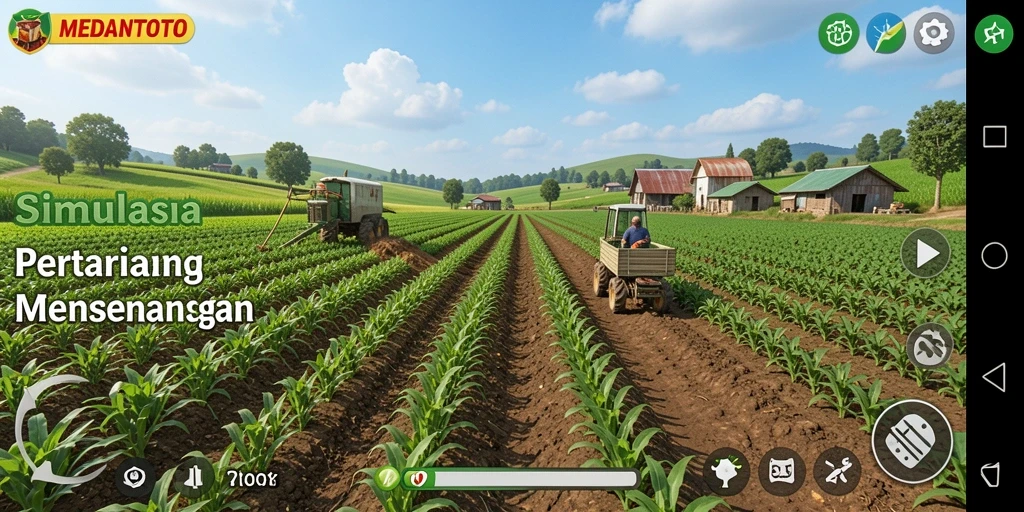 Gameplay MEDANTOTO yang menarik dengan berbagai tanaman dan hewan.