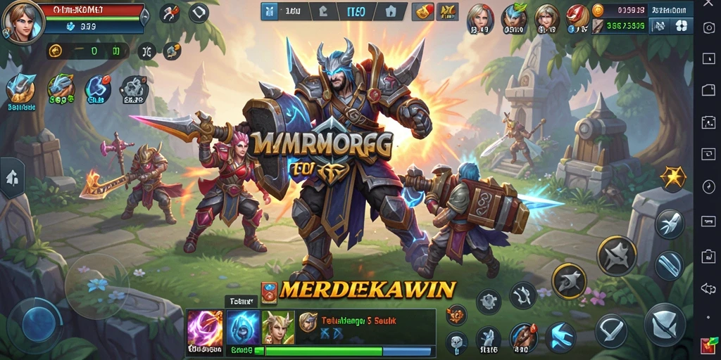 Tampilan gameplay MERDEKAWIN yang seru dan interaktif.