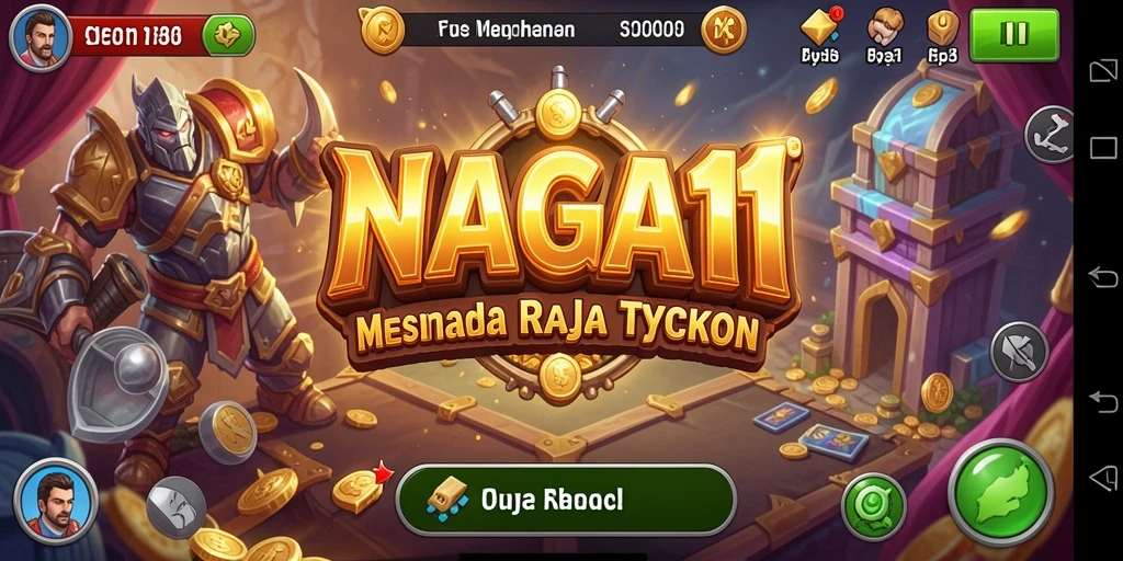 Tampilan gameplay NAGA11 yang menarik dan menantang.