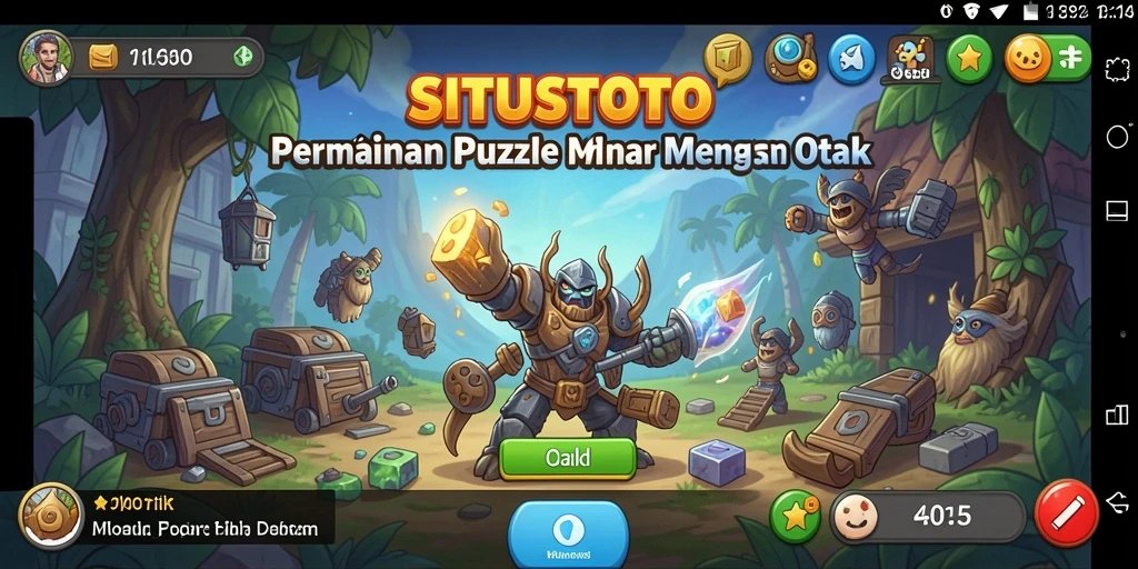 Tampilan gameplay seru dan menantang di SITUSTOTO yang memikat.