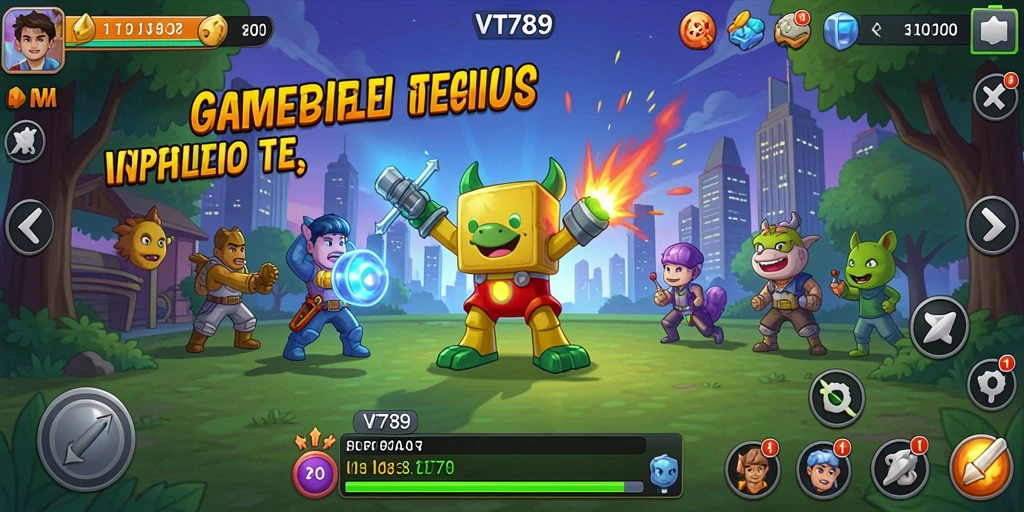 Screenshot gameplay VT789 dengan elemen Idle yang menarik.