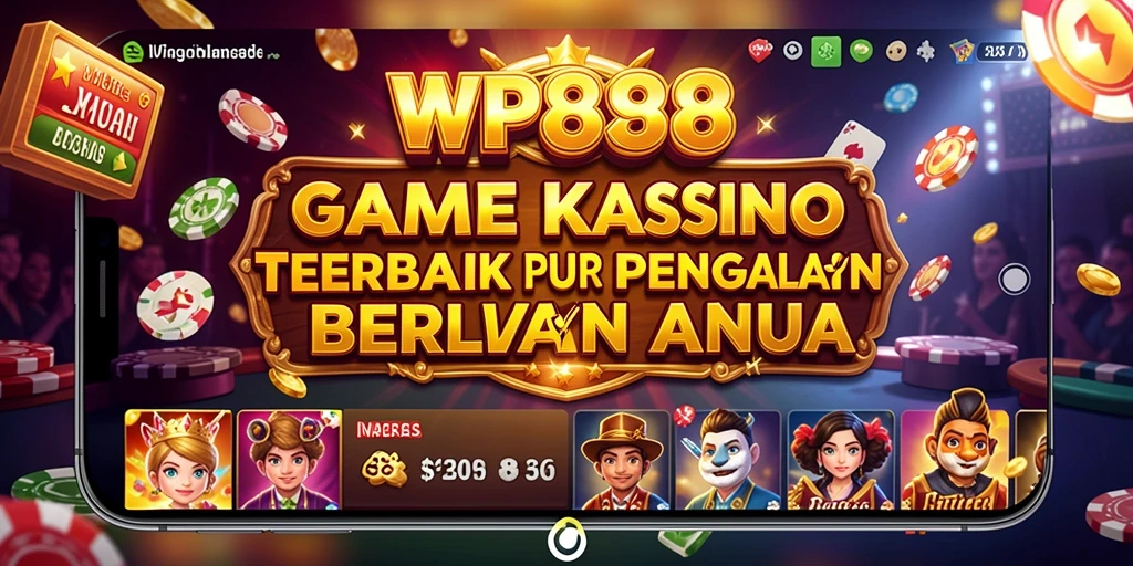 Tampilan menarik gameplay Kasino WP888 dengan grafis memukau.